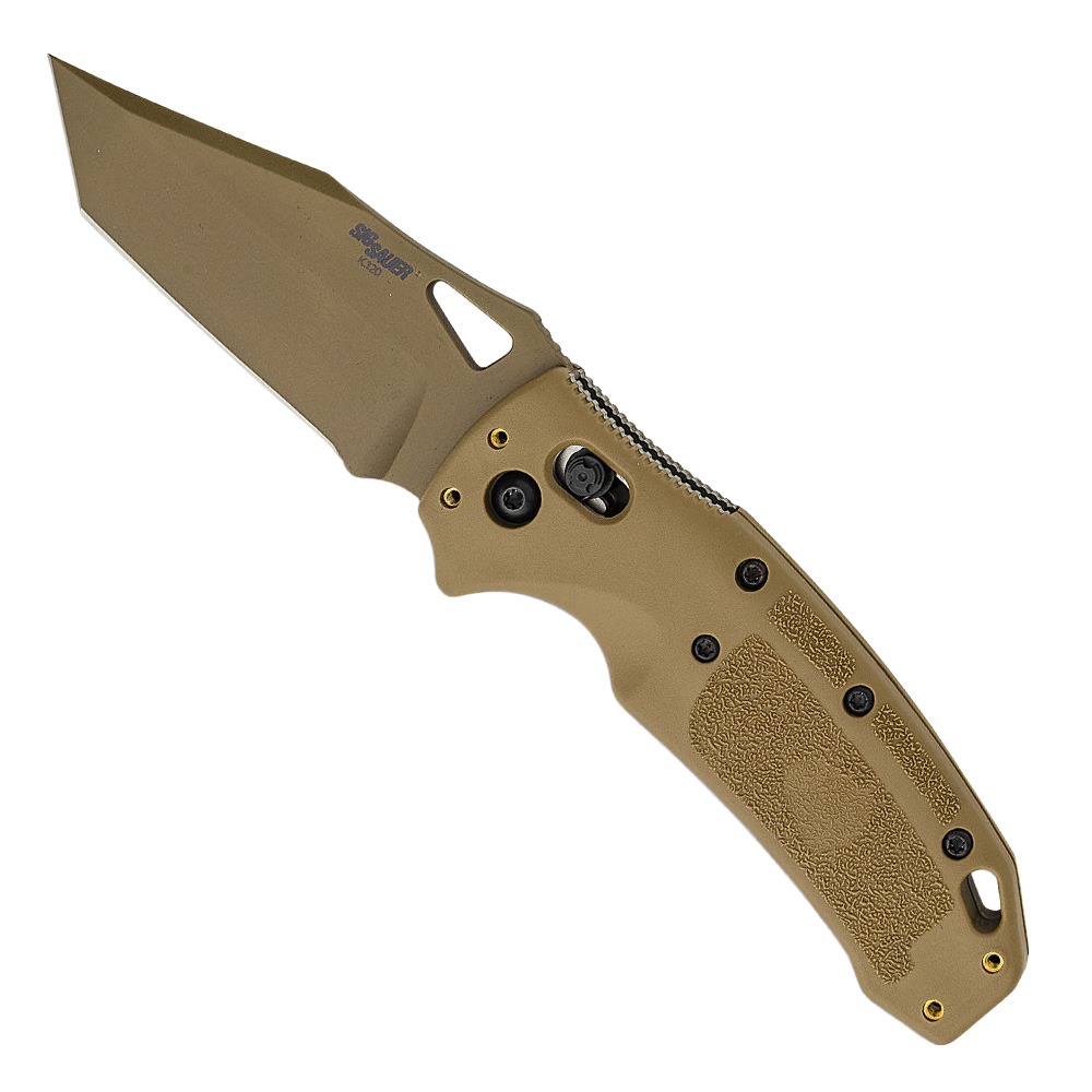 Sig K320 M17 | ABLE Lock Folder | Tanto Blade Coyote PVD Finish | Polymer Frame | 3.5 inch | Coyote Tan