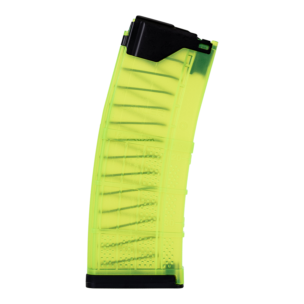 Lancer Systems L5AWM 30rd 5.56x45mm/.223 Rem Magazine, Translucent Alien Green - 999-000-2320-74 - Lancer Systems