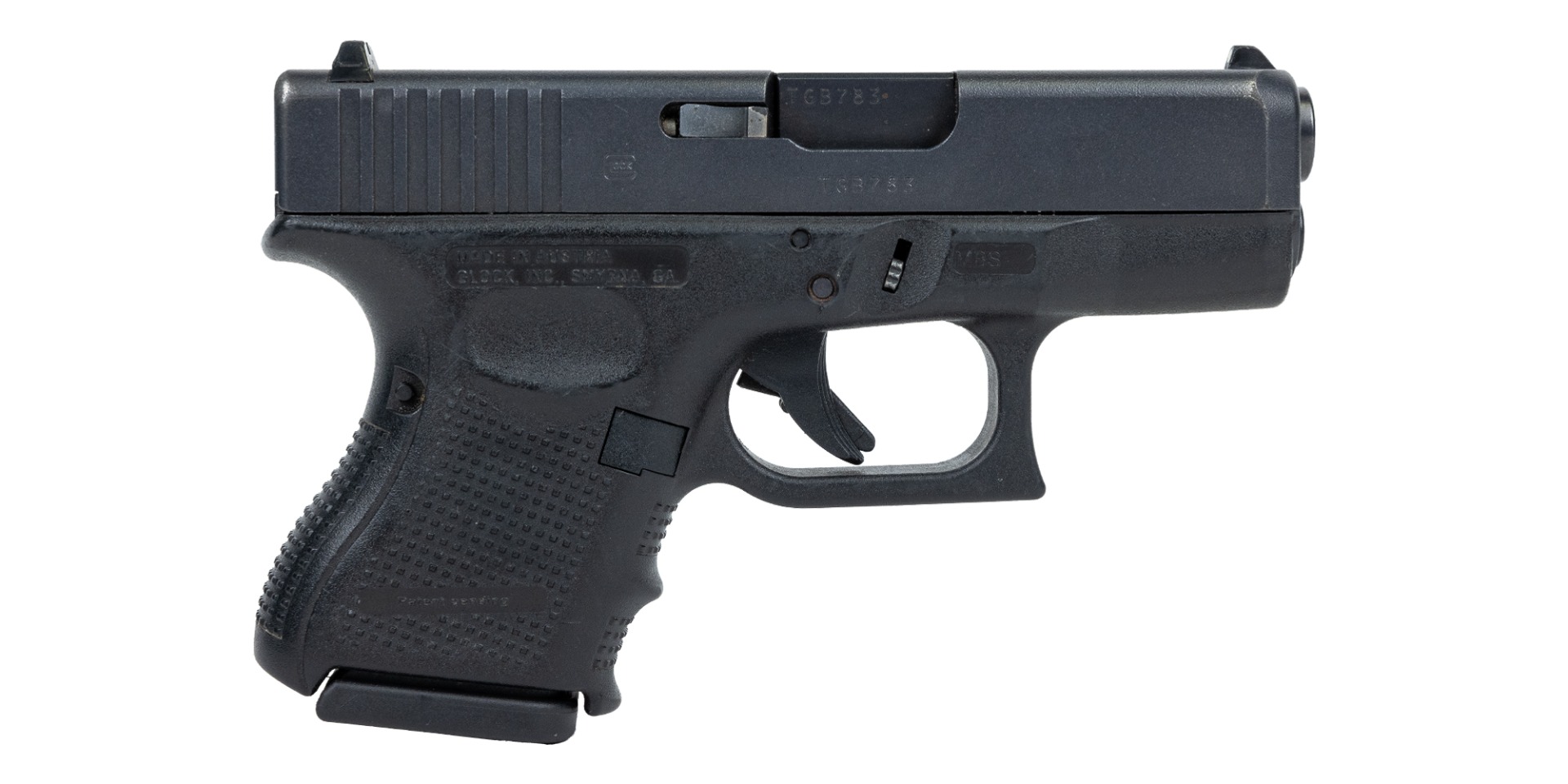 Glock Pistol G27 Gen 3 Police Trade In 40S&W 9rd 3.5" - PI27502 - Glock