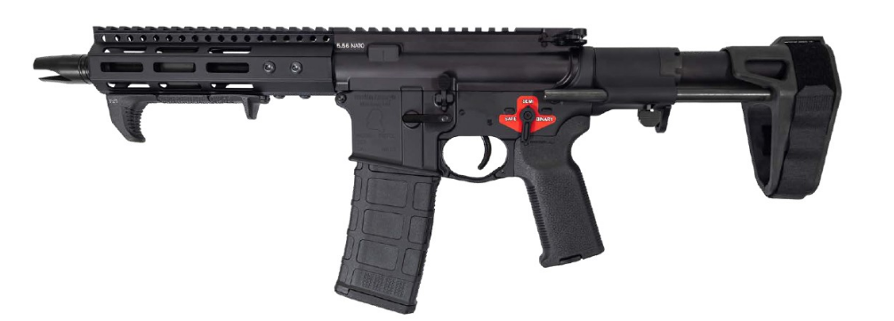 Franklin Armory Pistol PDW-C7 5.56 NATO BFSIII Equipped 7.5" 30rd - 00-30016-BLK - Franklin Armory
