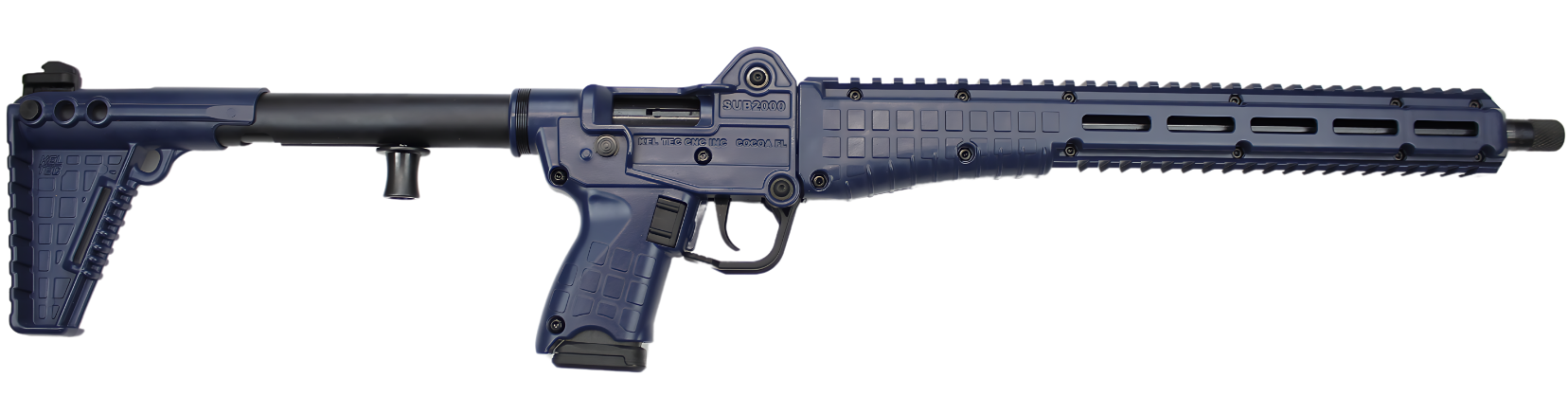 Kel-Tec Rifle Sub2000 Gen 3 9mm Glock Mags Navy Blue 16.1" 15rd - SUB2K9GLKNVY - Kel-Tec