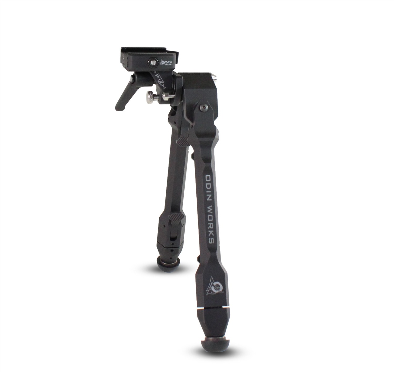 Odin Works Prizm Picatinny Bi-Pod Adapter 2.60", Black - Adapt and Enhance with Picatinny Compatibility - BPPRIZMPICBLK - Odin Works