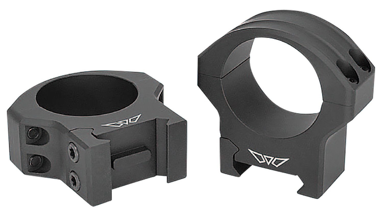 Warne HyperLite 30mm, Low Matte Rings - 8513M - Warne