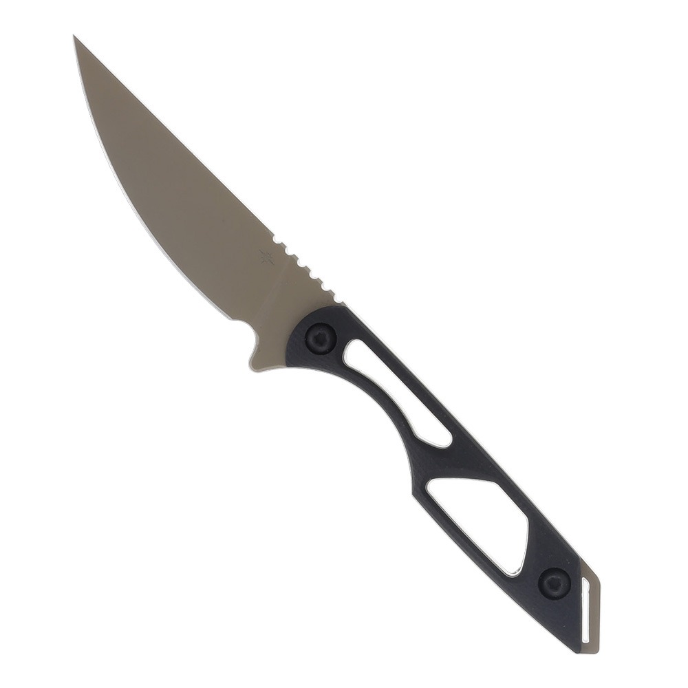 Toor Knives Toor Knives Willow Fixed Blade Drop Point Knife, Canyon Drab