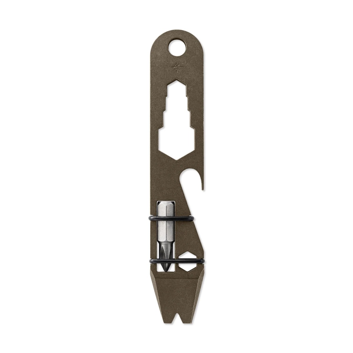 Toor Knives Titanium Keychain Multi Tool, Bronze - Toor Knives