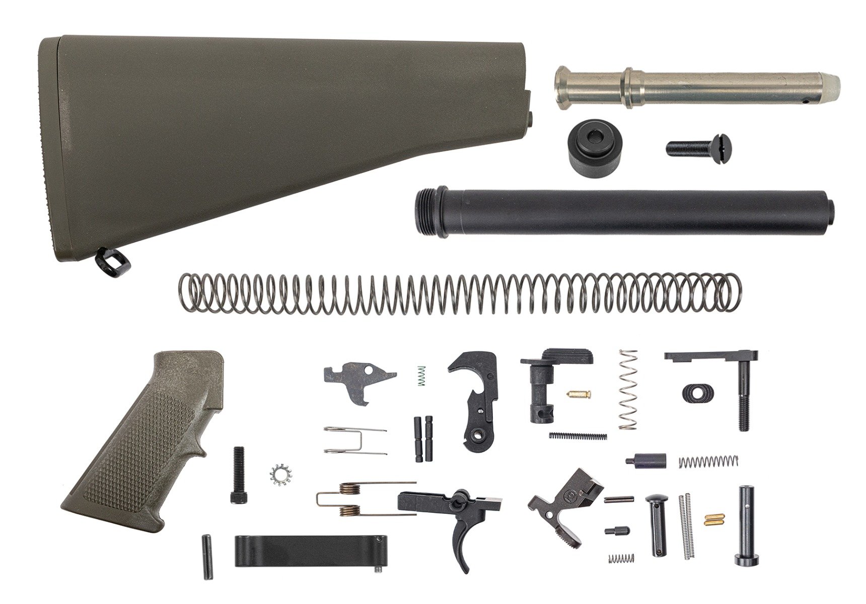 PSA A2 Classic Rifle Lower Build Kit, ODG - Palmetto State Armory