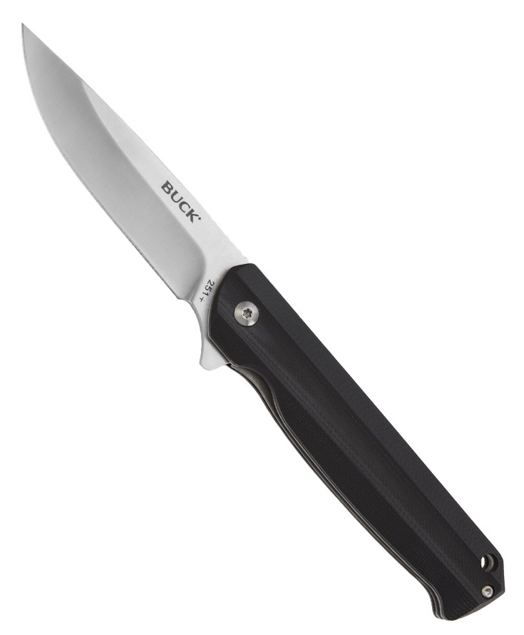 Buck Knives Buck Langford Folding Drop Point Knife, Black - 0251BKS-B