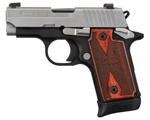 Sig P238 Two-Tone Semi-Auto Pistol .380 ACP 7rds - 238-380-TXR3 - Sig Sauer