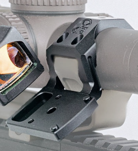 Rotapoint GANCHO T30: RMR Footprint, for 30mm Geissele & Reptilia AUS Mounts - Black