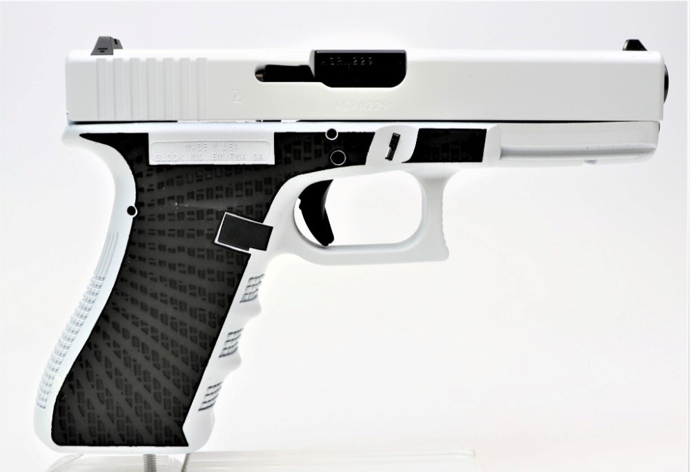 Glock G17 Gen3 4.48" 9mm Pistol 17rd, White - UI1750203WCS - Glock