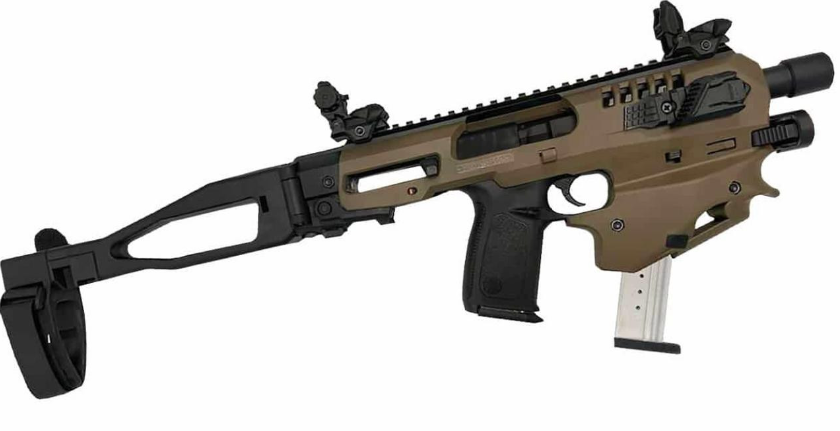 CAA MCK Micro Conversion Kit FDE/Tan S&W Shield 9mm & 40S&W - MCKSHIELDT - Caa Usa