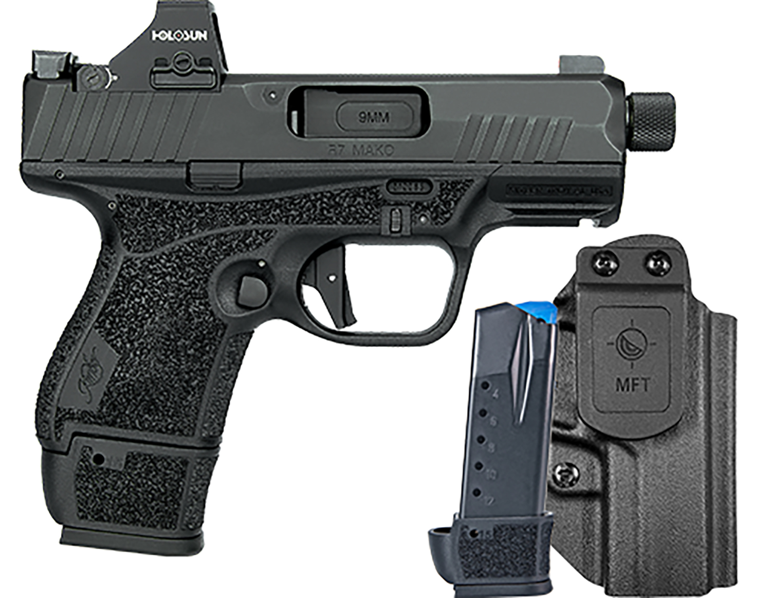 Kimber R7 Mako TFS OI 9mm 3.90" 15rds, Black - Kimber