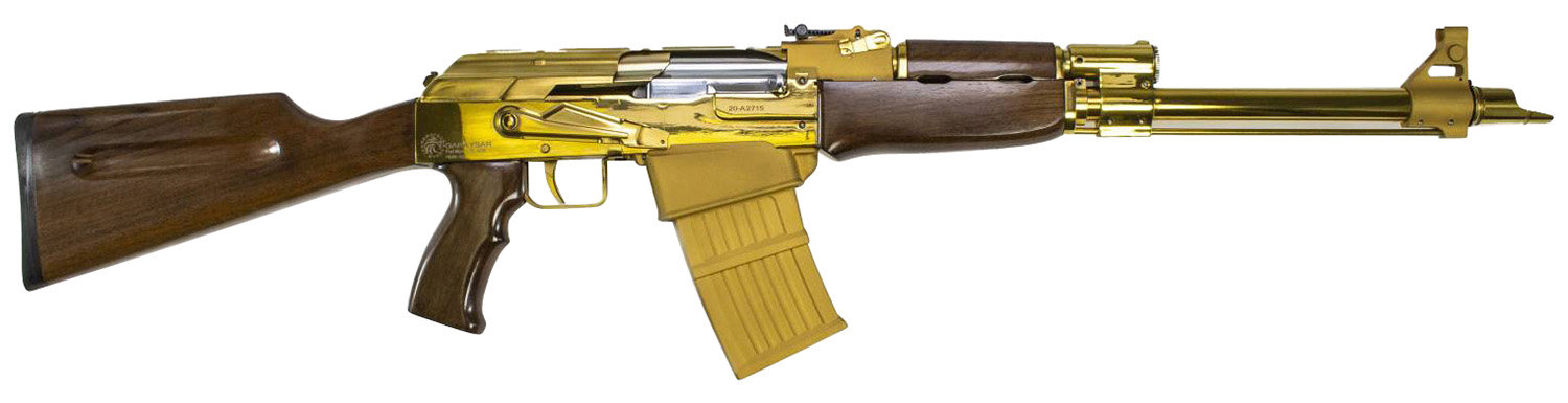 Garaysar Fear-103G 12 Gauge 18.5" 5rd Semi-Auto Shotgun, Gold - Garaysar