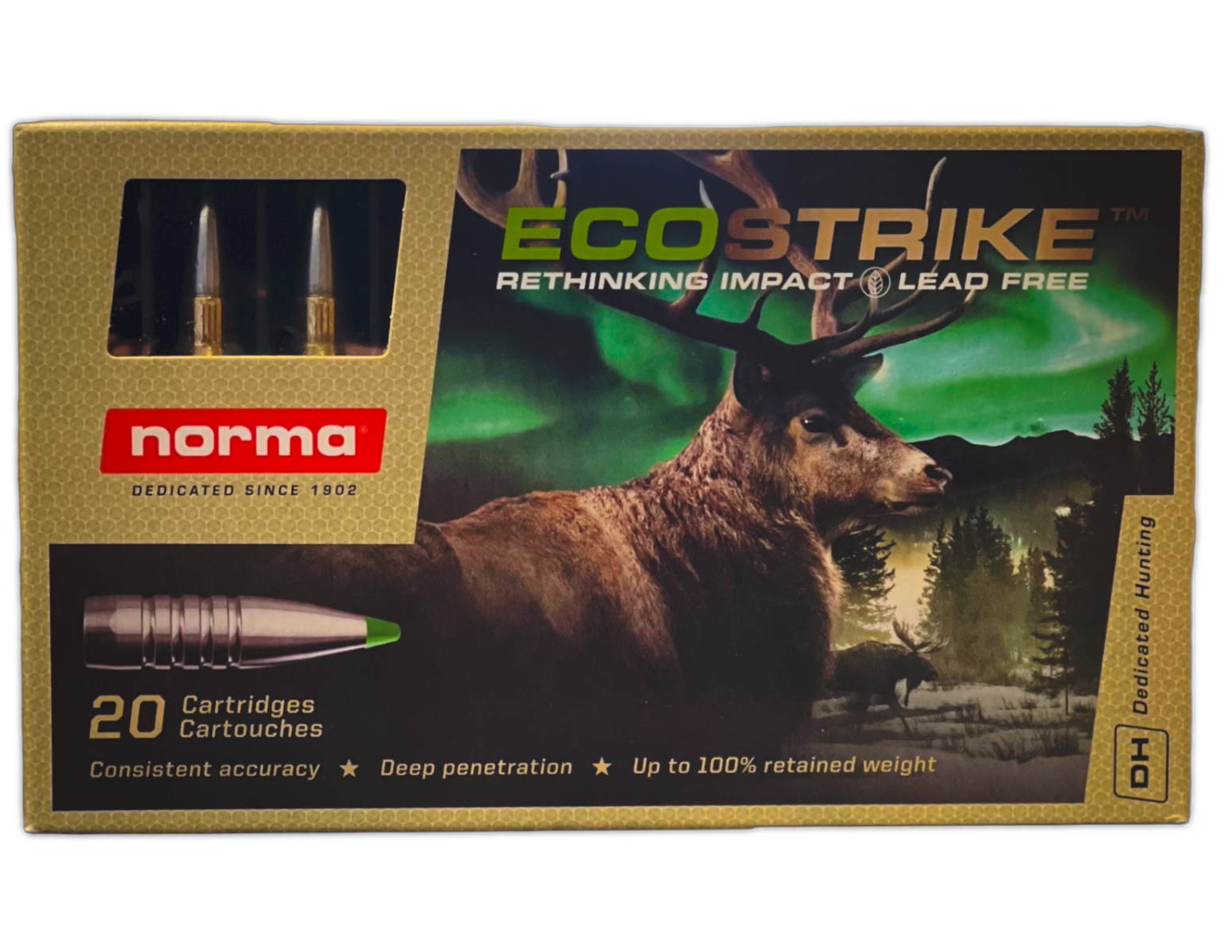 Norma Ecostrike .300 Win Mag 165 gr PTBT 20rds - Norma
