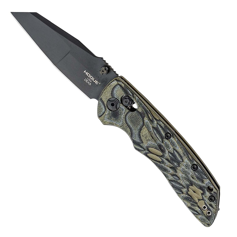 Hogue Deka Folding Knife Wharncliffe, G-Mascus Green