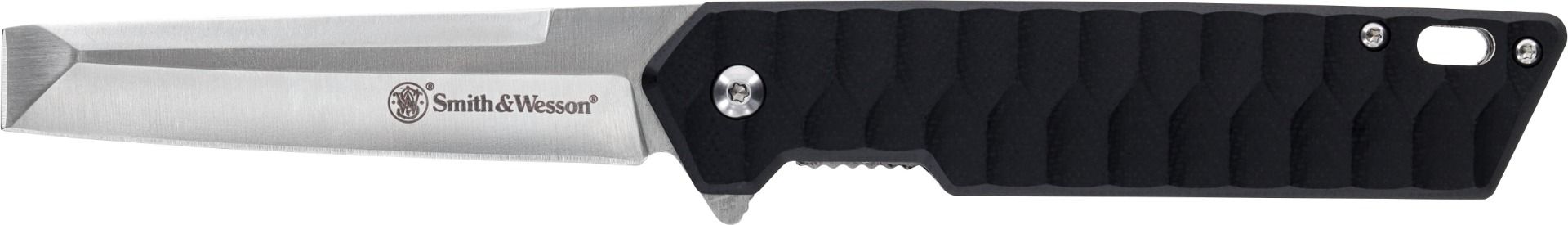 Smith & Wesson 24/7 Folding Knife Cleaver, Black - Smith & Wesson