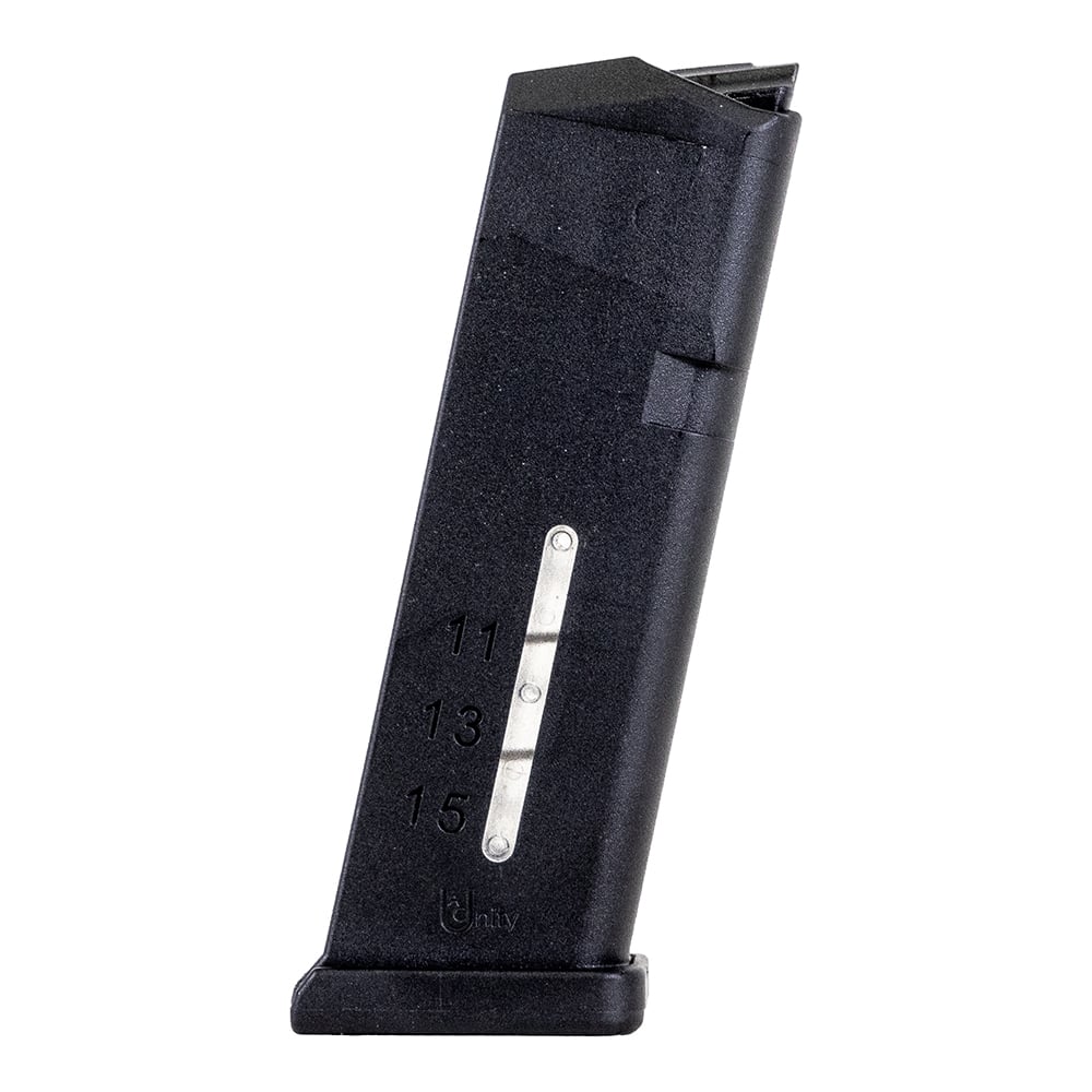 AC-Unity M19 9X19mm Glock19 15rd Magazine, Black