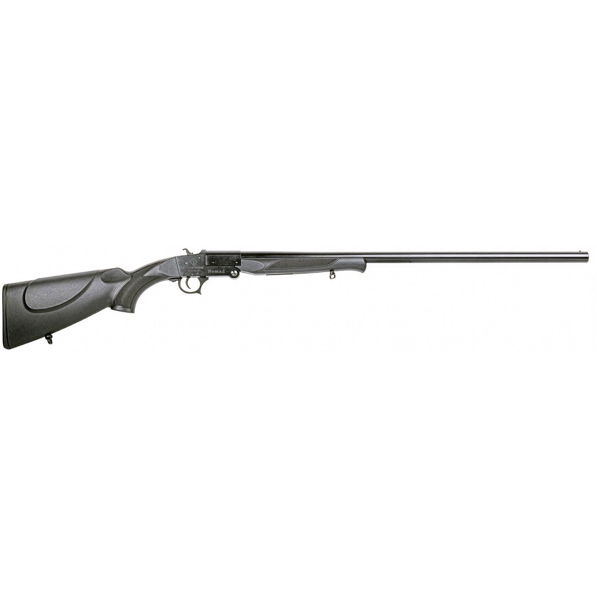 ATI Nomad SGS 12 Gauge 28" Single Shot Break Action Folding Shotgun, Black - Ati