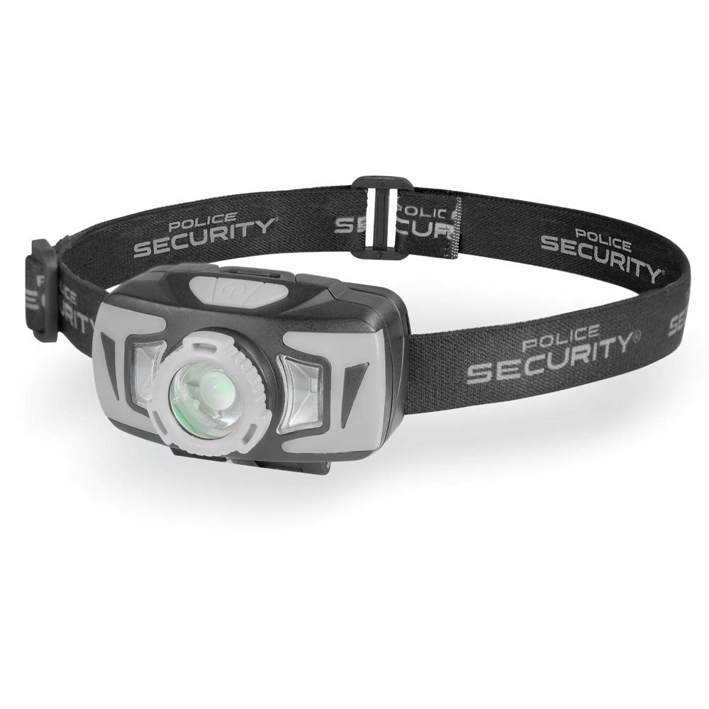 Police Security Ryder 500 Lumen Headlamp, Black - 97973