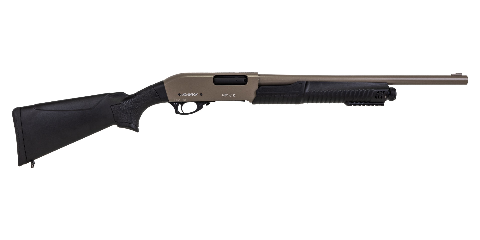 Adamson 18.5" 12ga 5rd Pump Action Shotgun, Marine - Giray G-40 12M - Adamson