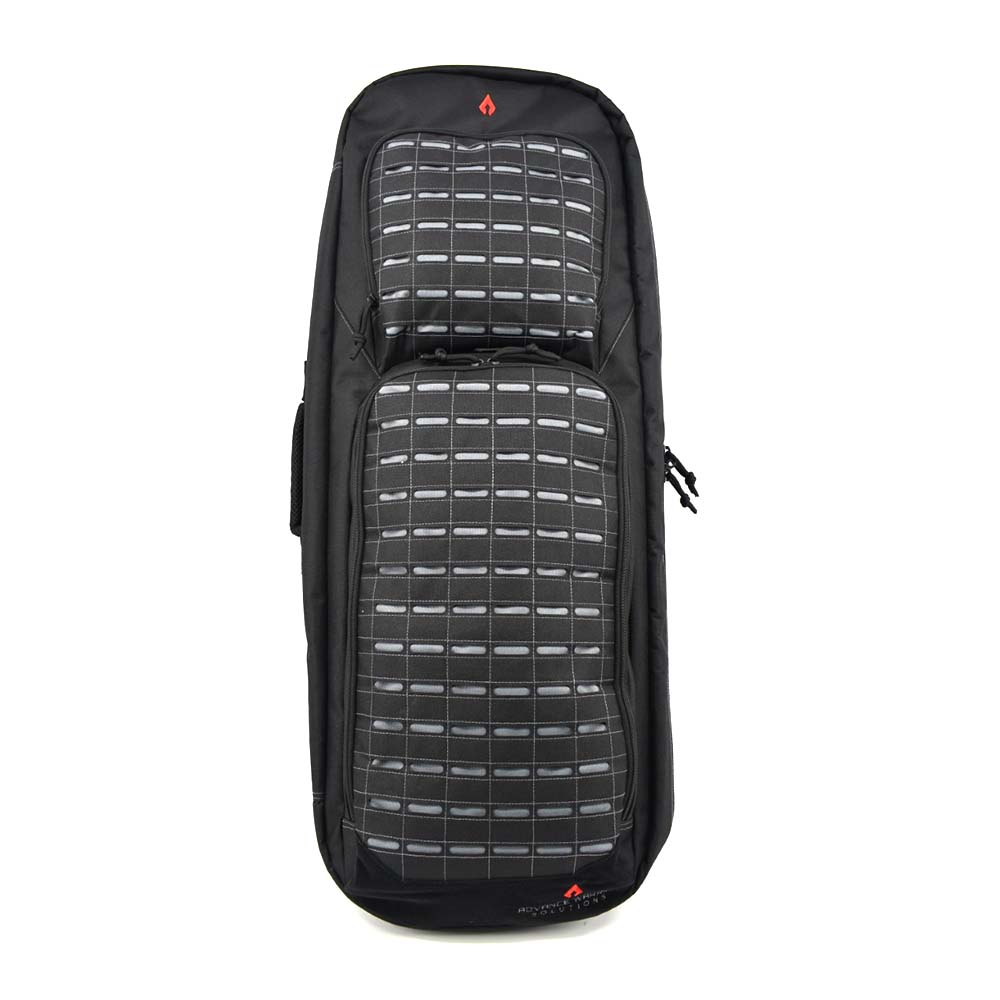 Advance Warrior Solutions Frame 36" Rifle Case w/Backpack Strap, Black/Gray - Advance Warrior Solutions