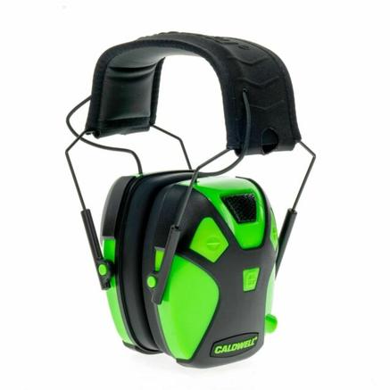 Caldwell E-Max Pro Youth Electronic Earmuffs 23db, Neon Green - 1103306 - Caldwell