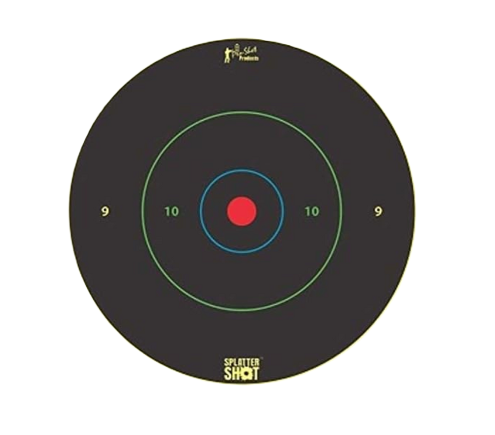 Pro-Shot Products Round Bull's Eye Multi-Color Rings Target 12" x 12" Bag of 5 - Ps Products