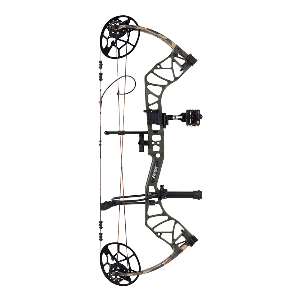 Bear Archery Special Edition Legit Maxx RTH 70LB RH Compound Bow, Throwback Green