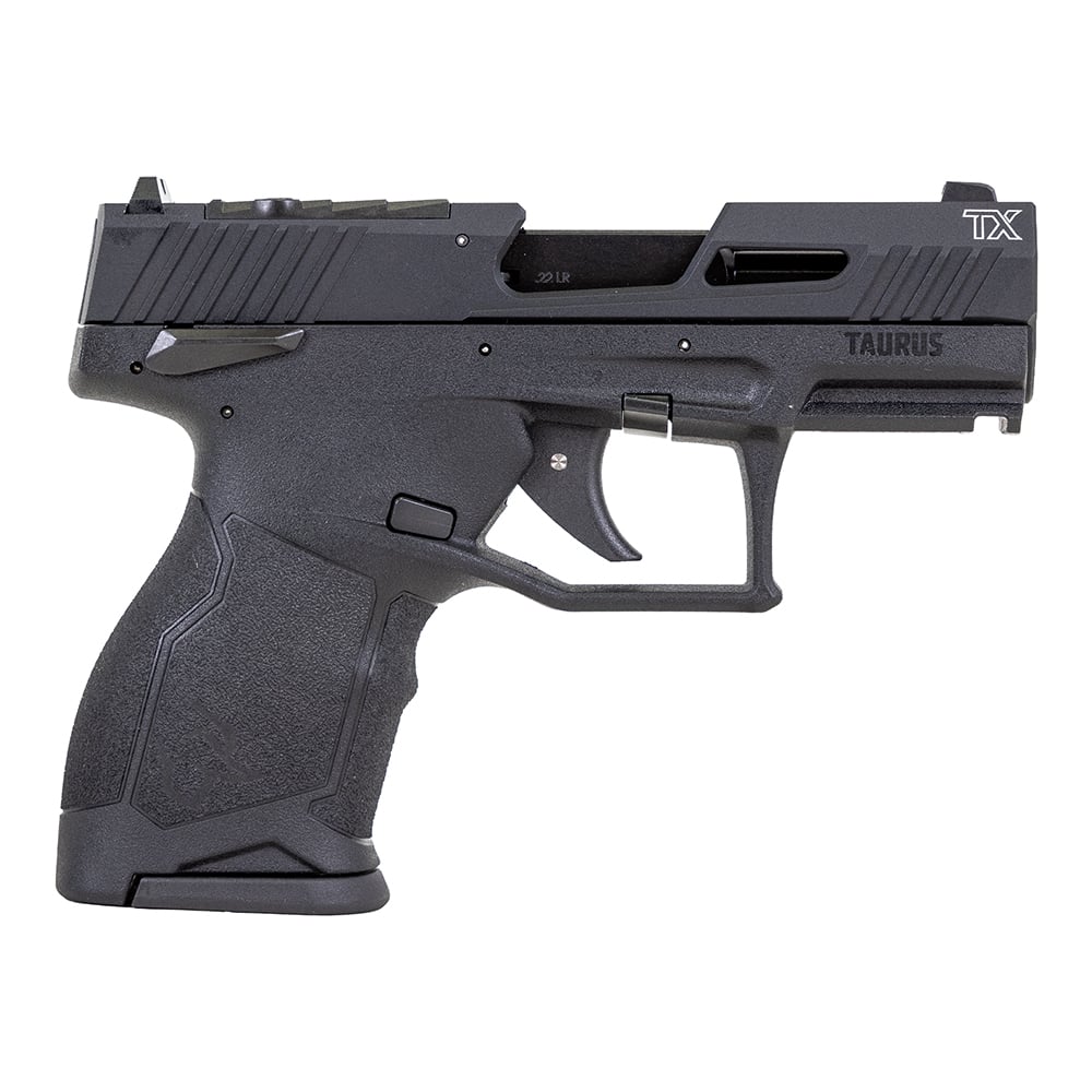 Taurus TX22 Compact .22LR 13rd Pistol, Black - (5) 13rd Magazines - Taurus