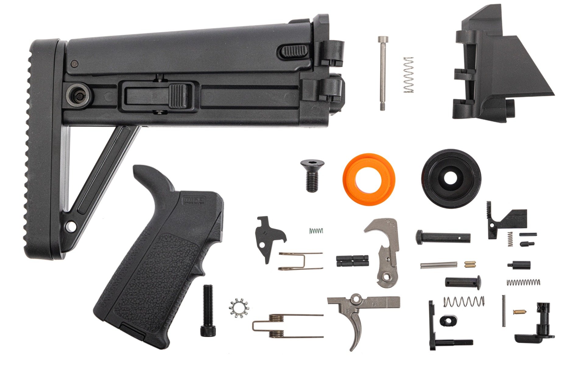 PSA JAKL-10 EPT MIAD B&T Lower Build kit, Black - Palmetto State Armory