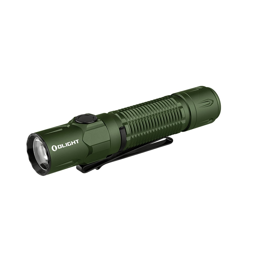 Olight Warrior 3s High Beam 2300 Lumen Tactical Flashlight, OD Green