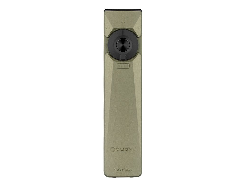 Olight Arkfeld Ultra EDC Flashlight w/ UV Light & Green Laser, Olive Green - Olight