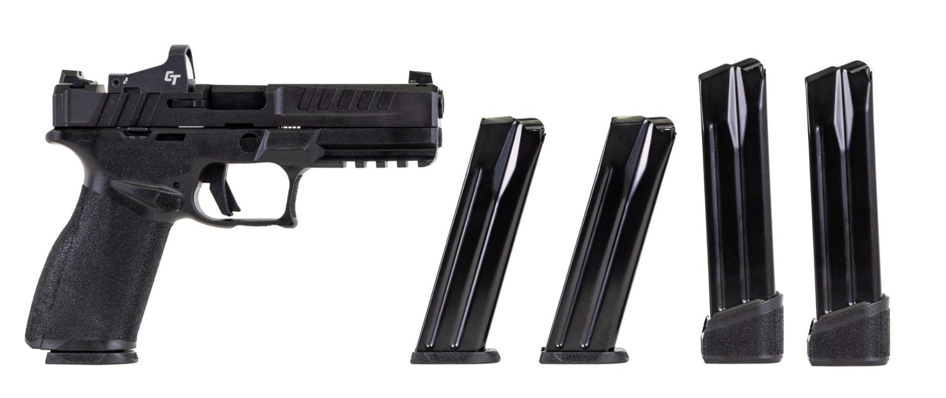 Springfield Armory ECHELON 9mm 4.5" (3)17rd / (2)20rd Mags U-Dot Pistol, Black - EC9459B-U-GU25 - Springfield Armory