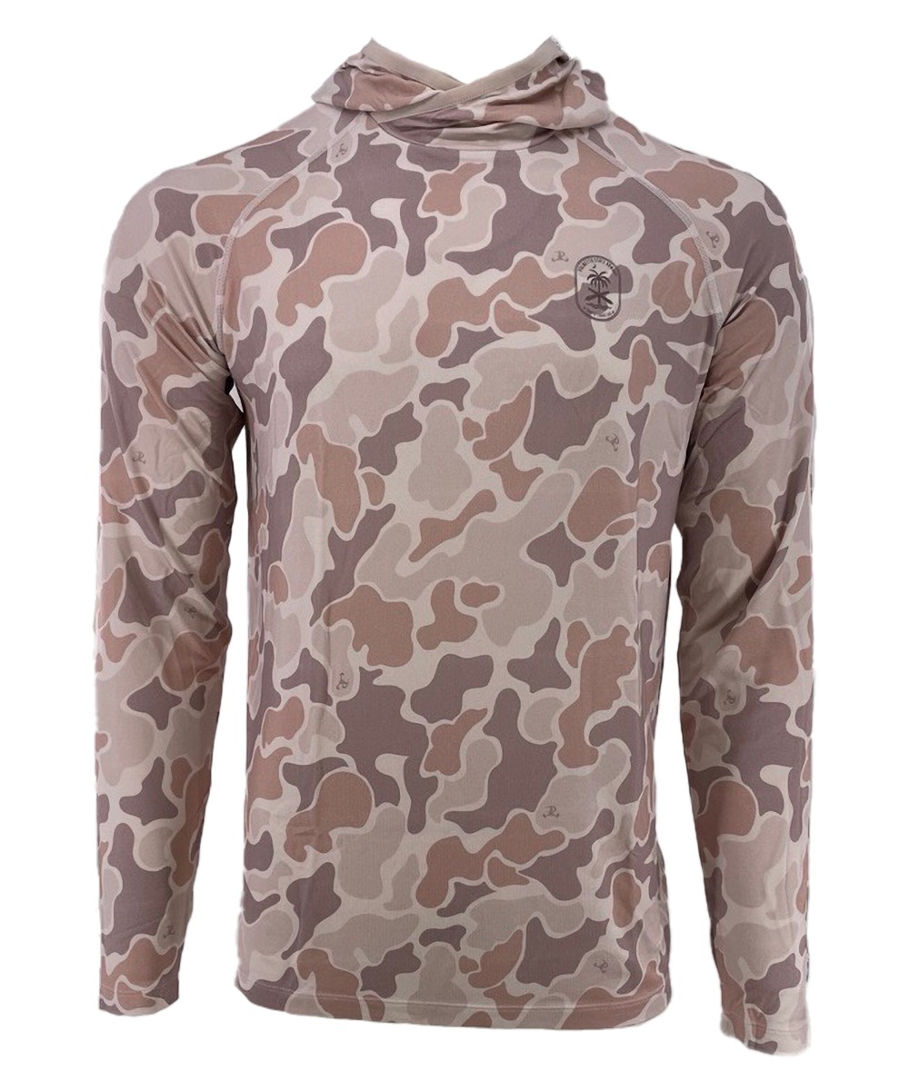 PSA Performance Hoodie with Logo, Sandshell Camo - X-Large