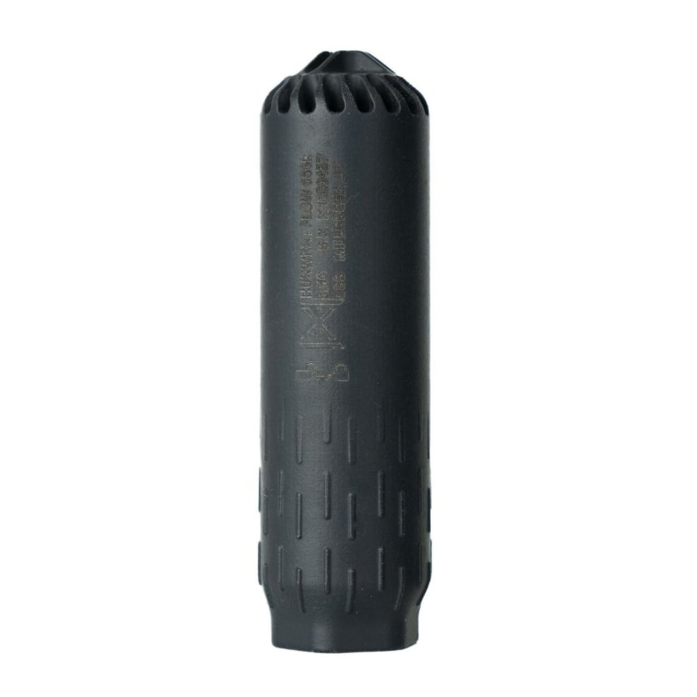 Huxwrx Flow 556k Rifle Suppressor - Black - Huxwrx Safety Company