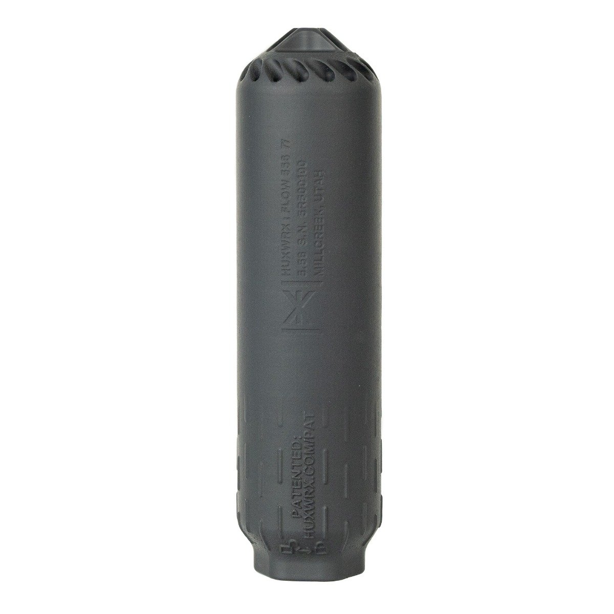Huxwrx Flow 556 Ti Rifle Suppressor - Black - Huxwrx Safety Company