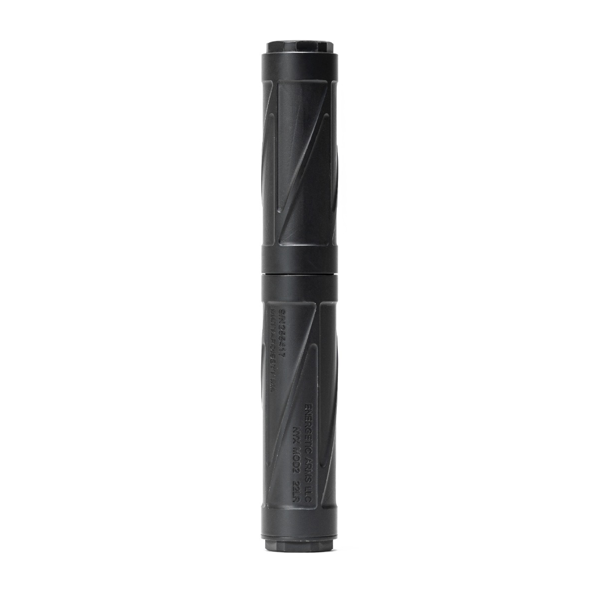 Energetic Armament  Nyx Mod2 22LR Rimfire Suppressor - Black Finish - Energetic Armament