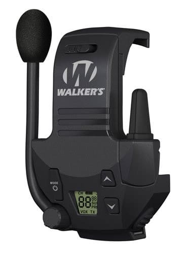 Walker's Razor Walkie Talkie Hearing Pro Add-On, Black - GWP-RZRWT-BT - Walkers Game Ear