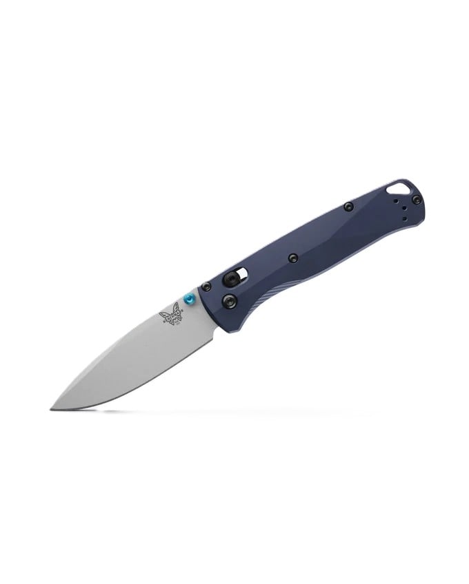 Benchmade Bugout Folding Drop Point Knife, Crater Blue - 535SL-13 - Benchmade