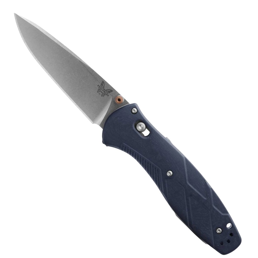 Benchmade Benchmade Barrage Folding Drop Point Knife, Canyon Blue - 581-03