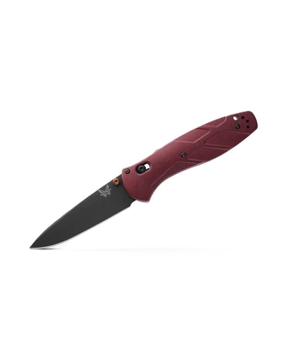 Benchmade Barrage Folding Drop Point Knife, Redstone - 581BK-04