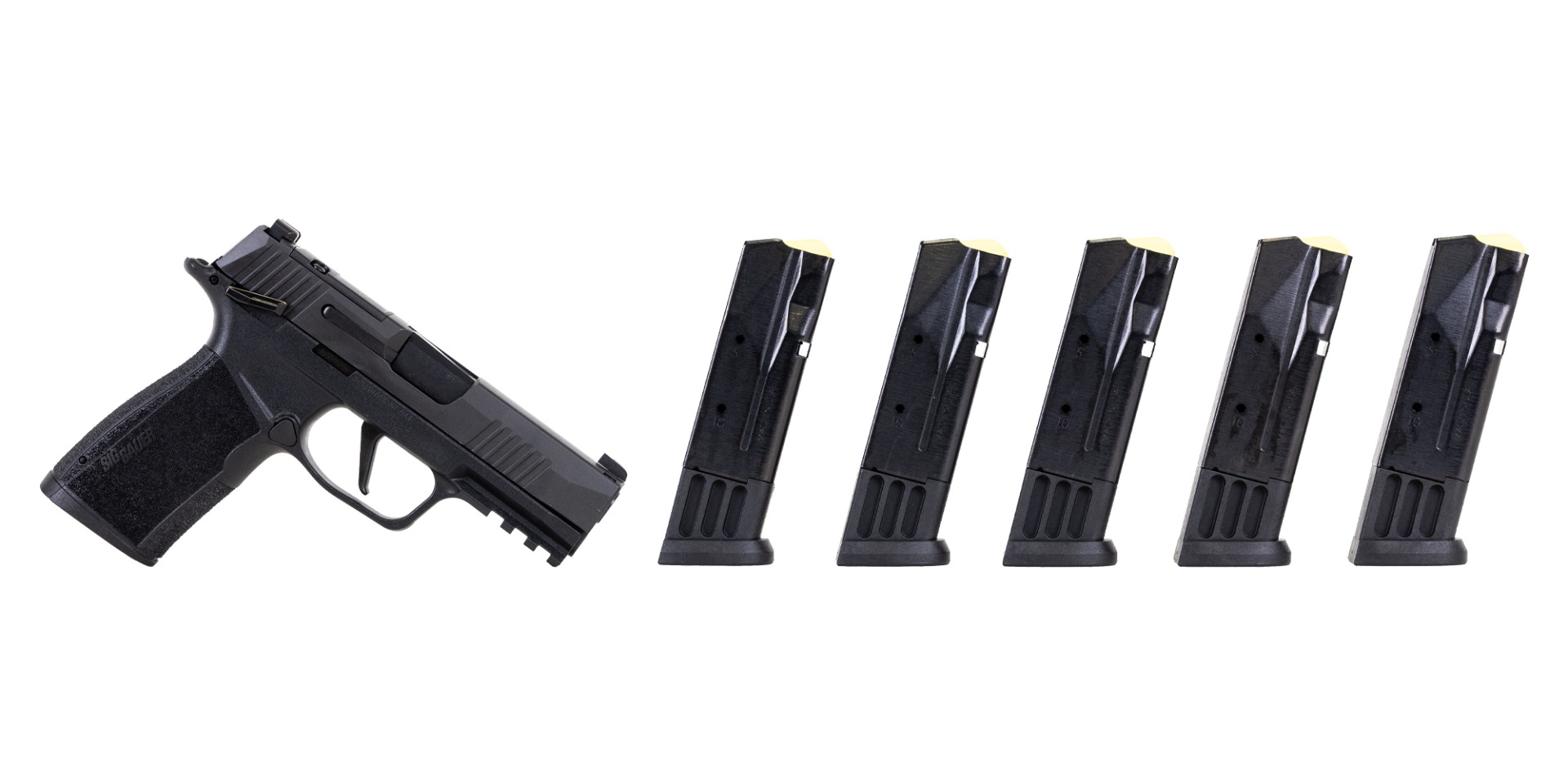 Sig Sauer P365 TACPRO X-Series 3.7" 9mm Pistol, Manual Safety W/ (5) 10rd & Savior Bag - 365XCA-9-BXR3-MS-TACPRO-10