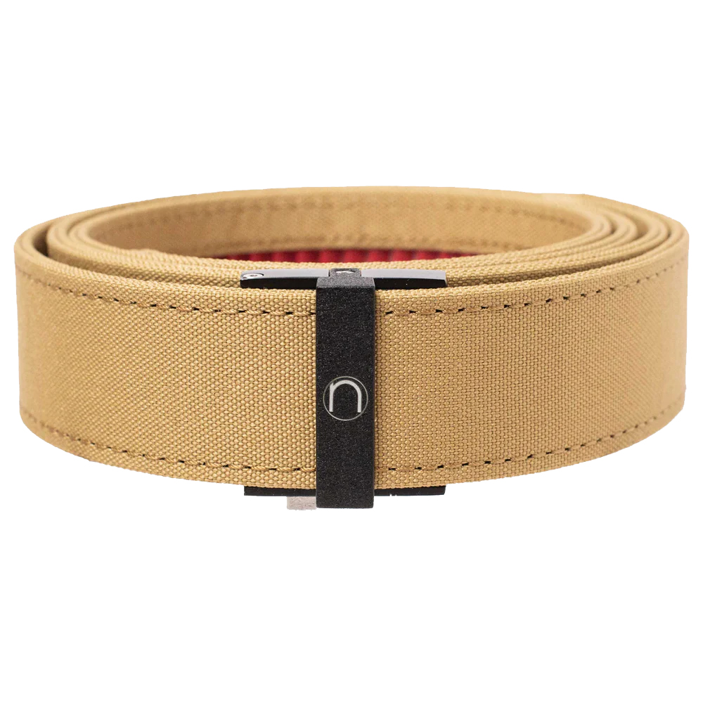 Nexbelt Thin Bar Supreme Appendix 1.5" EDC Gun Belt, Coyote - PCS1770 - Nexbelt