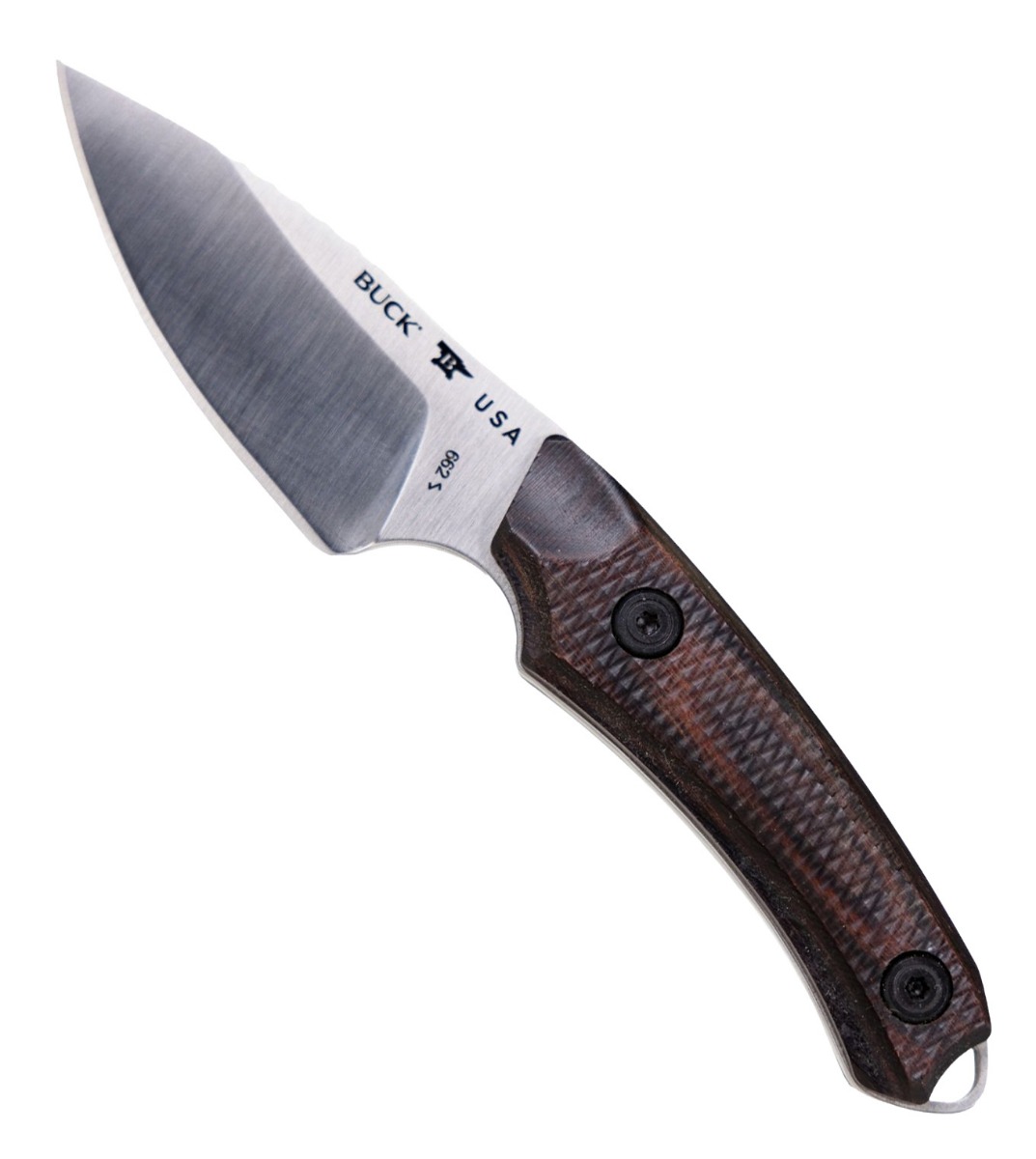 Buck Knives Buck Alpha Scout Pro Fixed Blade Drop Point Knife, Walnut - 0662WAS-B