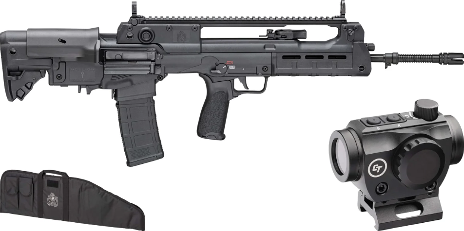 Springfield Bullpup Hellion 20" 5.56 30rd Rifle Gear Up, Black - HL920556B-GU25 - Springfield Armory