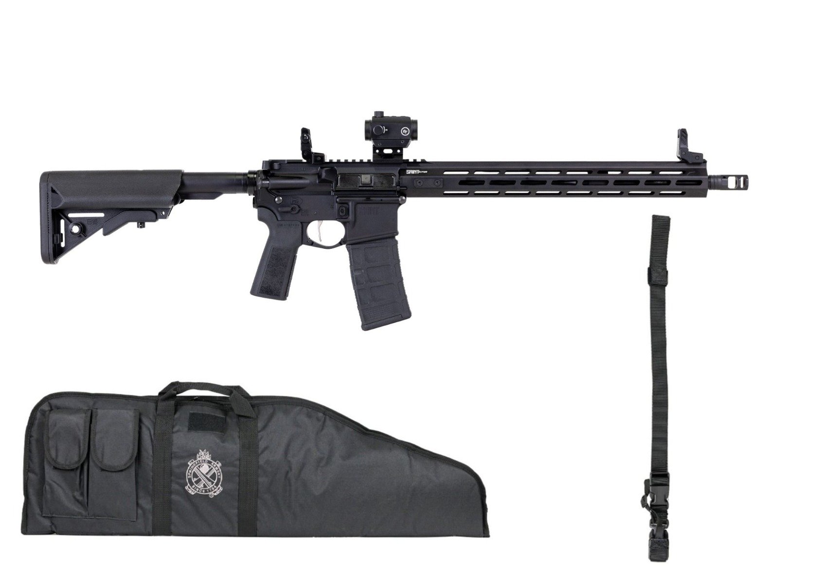 Springfield Saint Victor 16" 5.56 30rd B5 Rifle Gear Up, Black - STV916556B-B5-GU25 - Springfield Armory