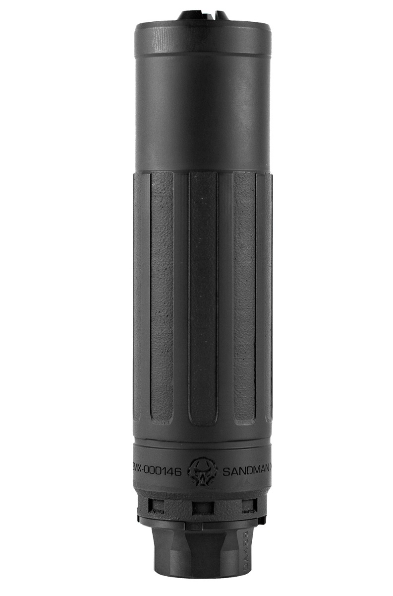 Dead Air Sandman X 7.62 Silencer, Black - Dead Air