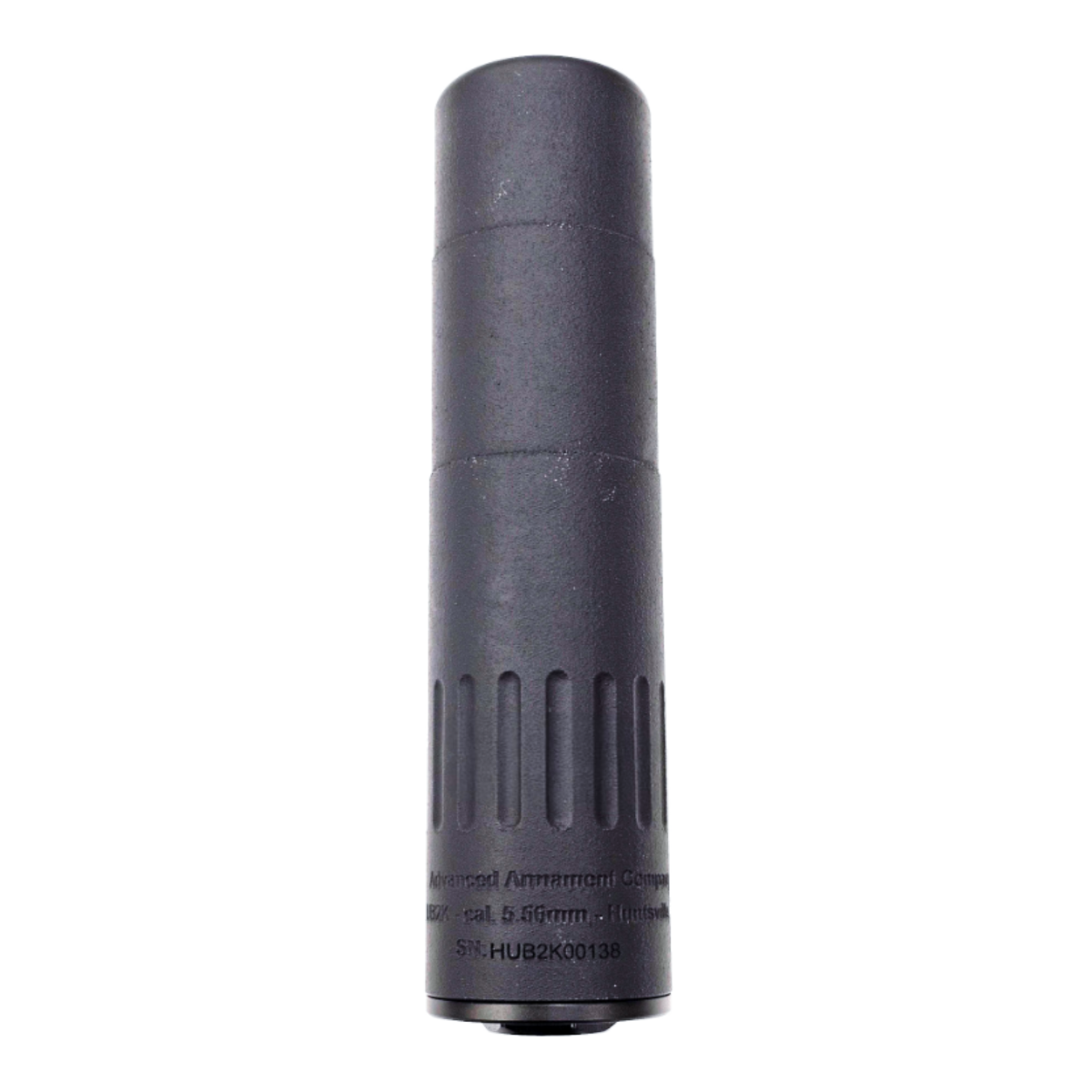 Advanced Armament HUB2K 5.56mm Direct Thread Rifle Suppressor, Black - Advanced Armament