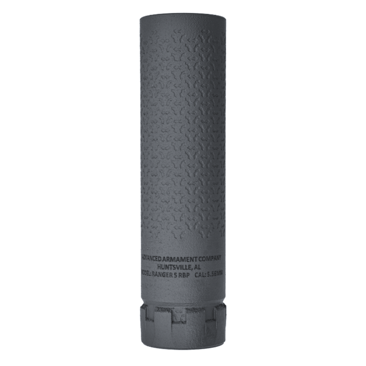 Advanced Armament Ranger 5 RBP 6mm Direct Thread Rifle Suppressor, Black - Advanced Armament