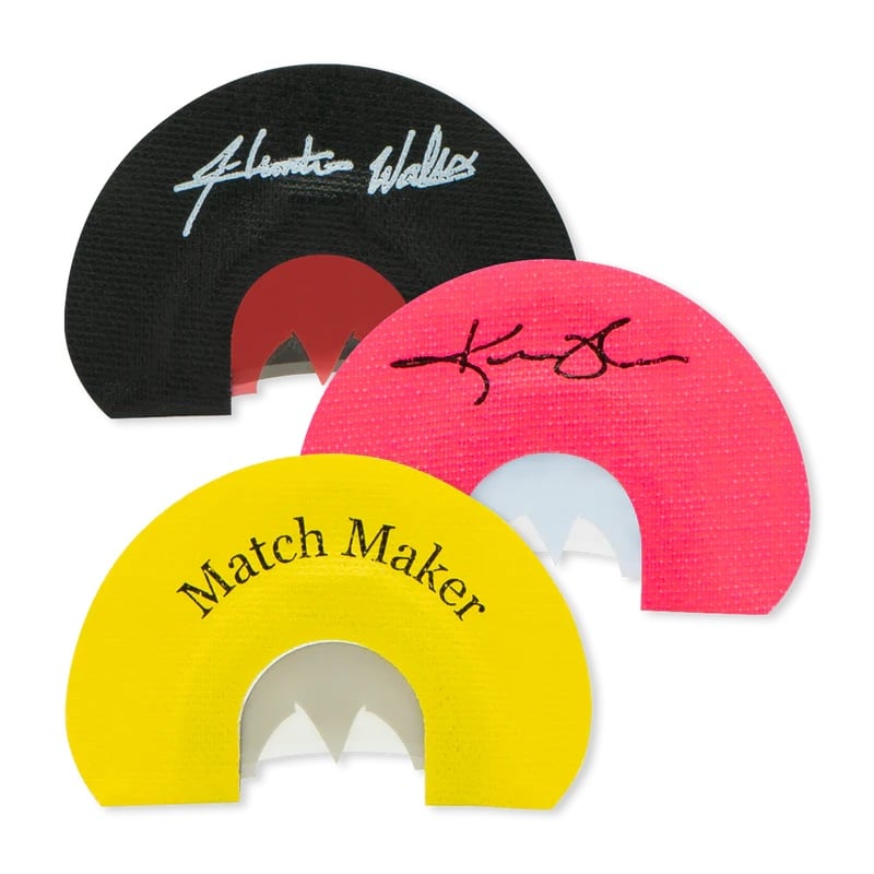 Rolling Thunder Game Calls Batwing Collection Turkey Mouth Call Multi Pack, 3 Pack - TC999-BAT - Rolling Thunder Game Calls